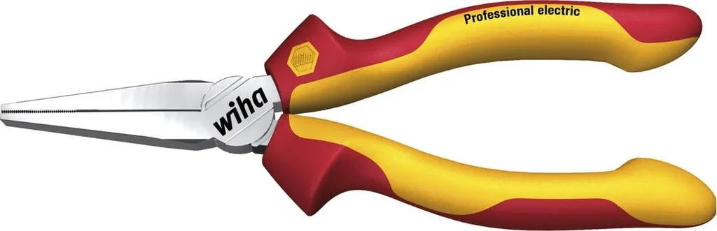Pince demi-ronde Wiha Z 07 0 06 professionnelle pour serrage et coupe