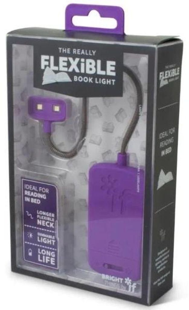 The Really Flexible Book Light - Purple