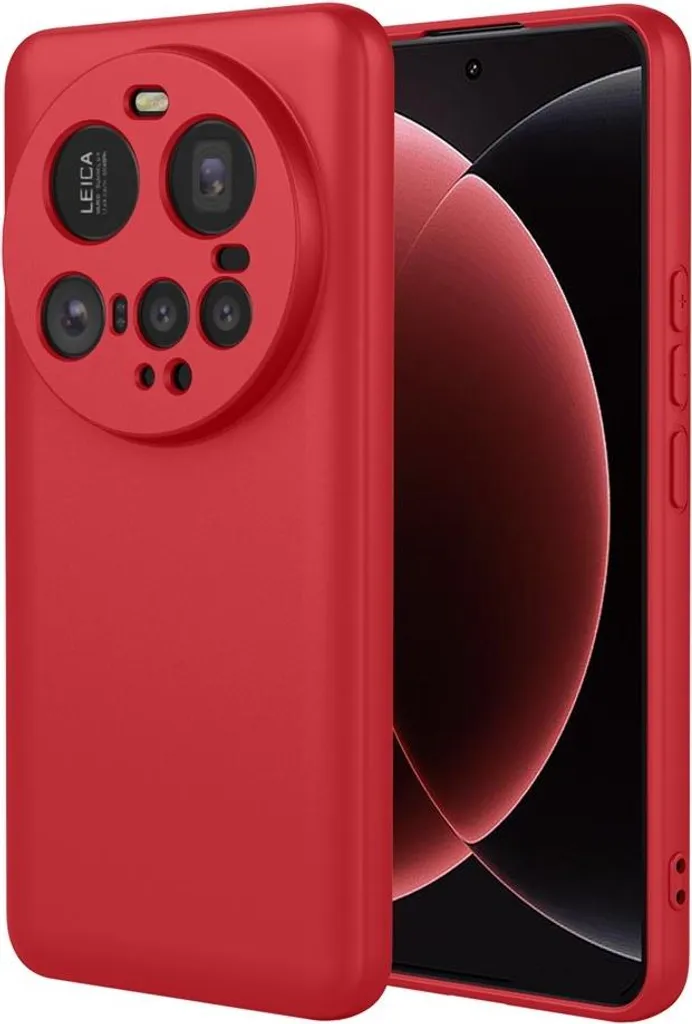 Custodia Xiaomi 15 Ultra Rosso - Cover Phonesta Soft Silk in Silicone