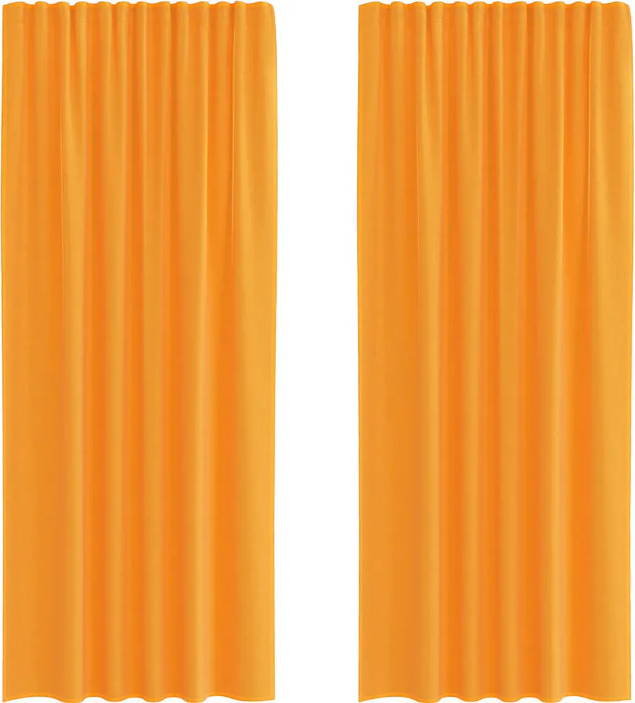 Rideau Voile Orange Cloris : Solution Vis-à-vis et Lumière Douce - 2