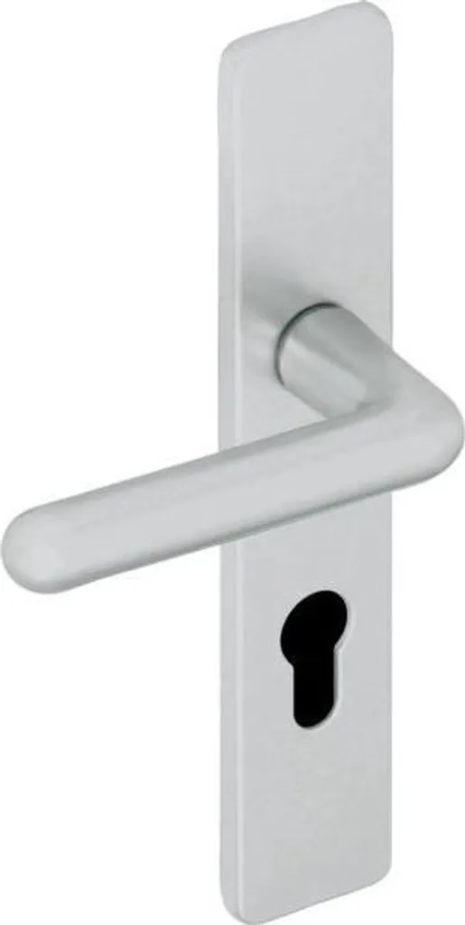 Poignée de Porte Intérieure Golf Argent Anodisé Assa Abloy Bec de Cane