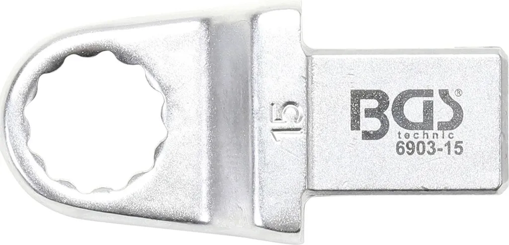 Inserto Chiave ad Anello BGS 6903-15 | Misura 15 mm Attacco 14x18 mm