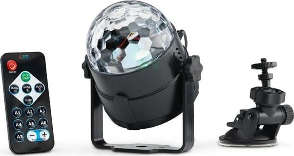 Lampe Disco Projecteur Effet de Scène avec Éclairage LED Multicolore 5W