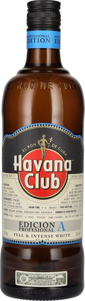Havana Club EDICIÓN PROFESIONAL A 40% Vol. 0,7l Produktbild 