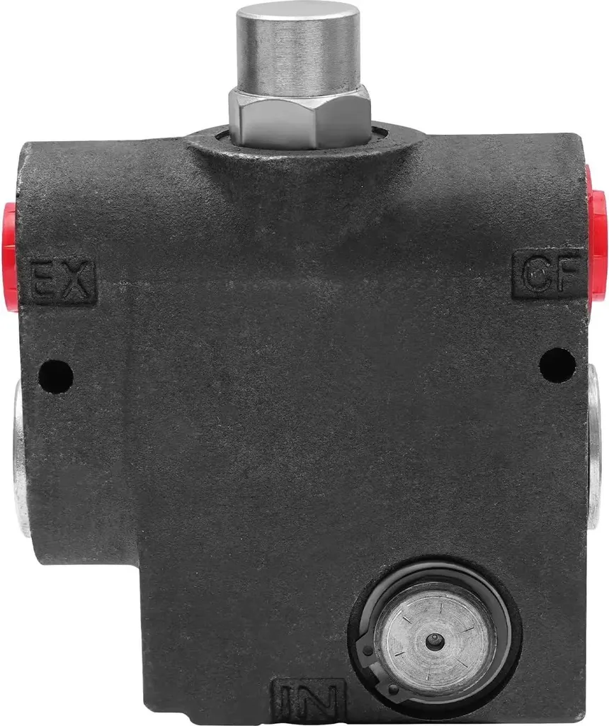 Valve de régulation de débit hydraulique variable 0-113 L/min réglable - 4
