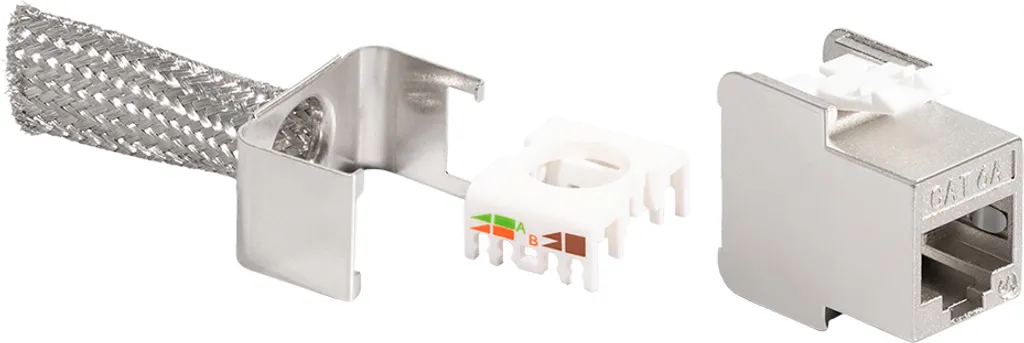 LogiLink Professional NK4075 Module Keystone Cat.6A blindé - 24 pièces