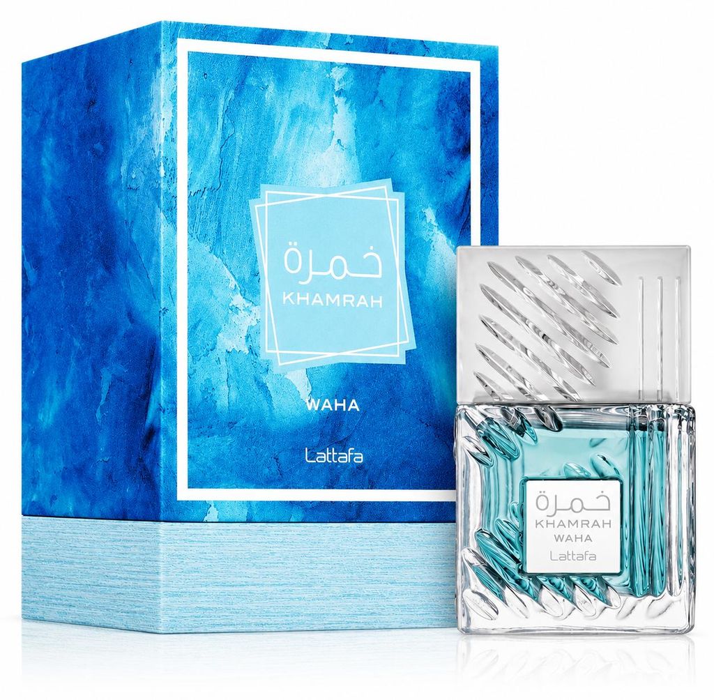 Lattafa Khamrah Waha - Eau de Parfum, 100 ml Productafbeelding  AI-gegenereerde afbeelding