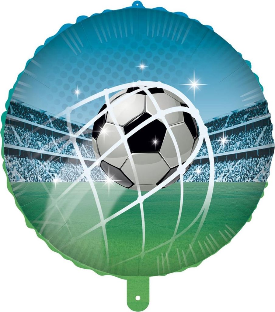 Folienballon „Soccer Fans“, 46 cm, 1 Stück