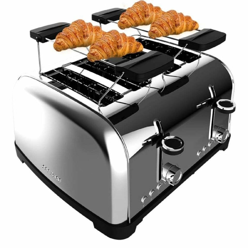 Cecotec Vertikale Toaster Toastin' time 850 Double Inox Produktbild 