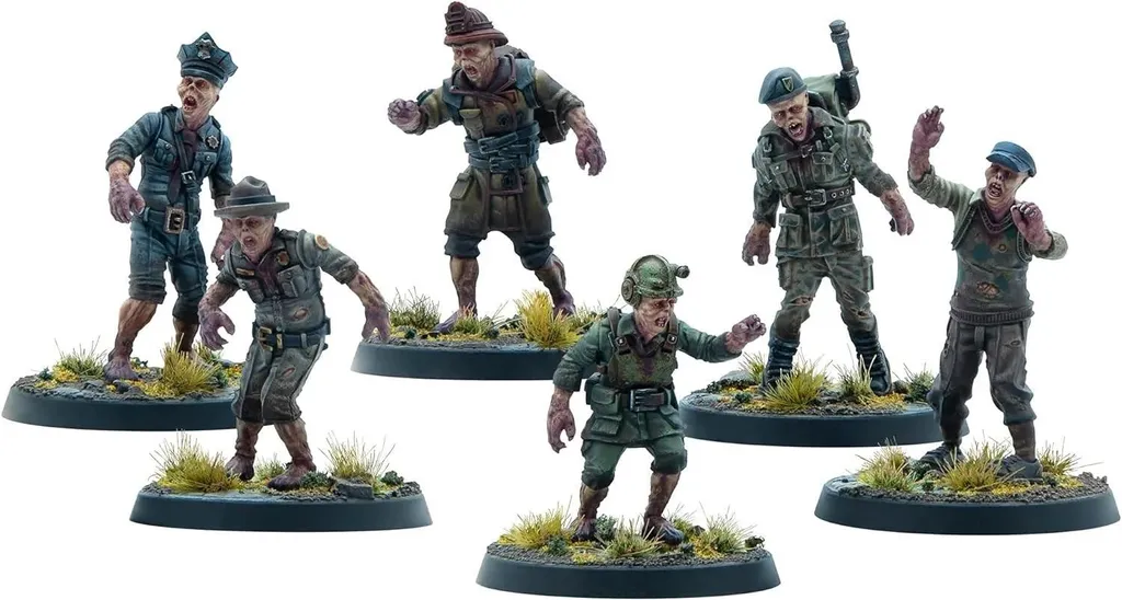 Figurines de Monstres Ghoul pour Jeu de Plateau et Modélisme Fallout