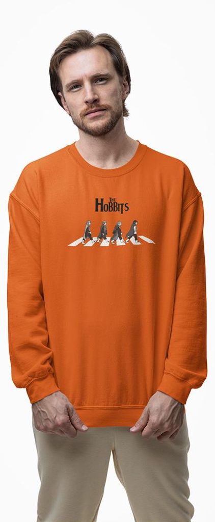 D&B Design Uni Pullover SWMO00001 Hobbits Orange-Größe 3XL
