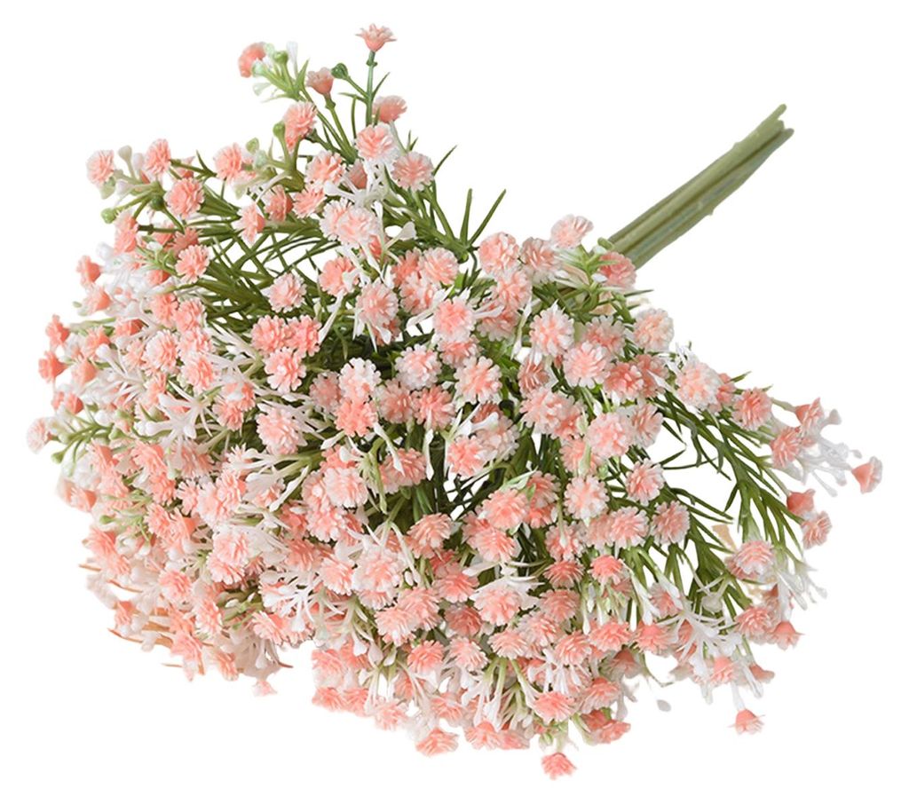 Bündel künstliches Schleierkraut (Gypsophila) aus Seide für Hochzeitsfeiern, Heim- und Gartendekoration