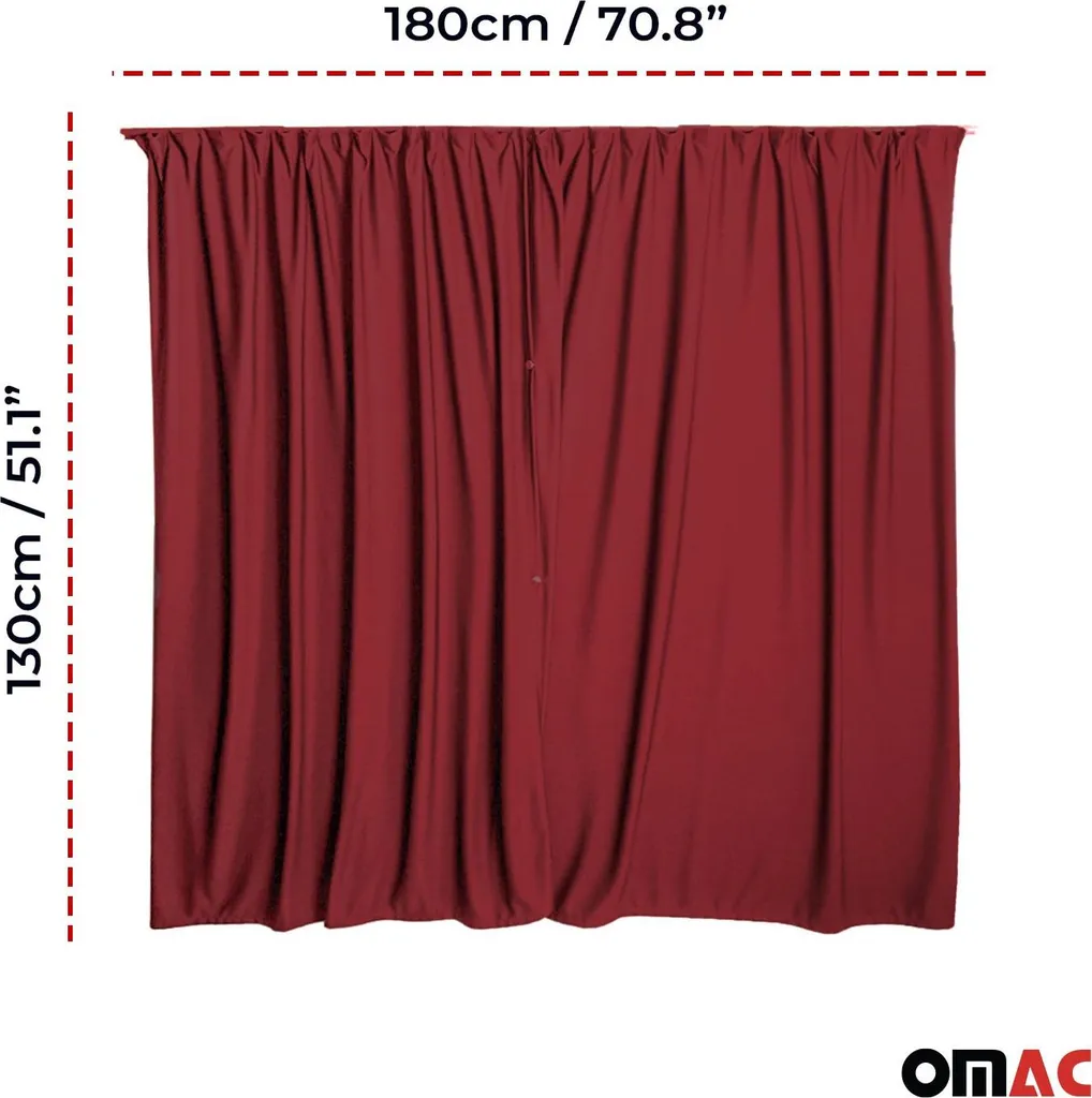 Tendine Parasole Ford Courier Rosso | Protezione Bambini L1 L2 - 3