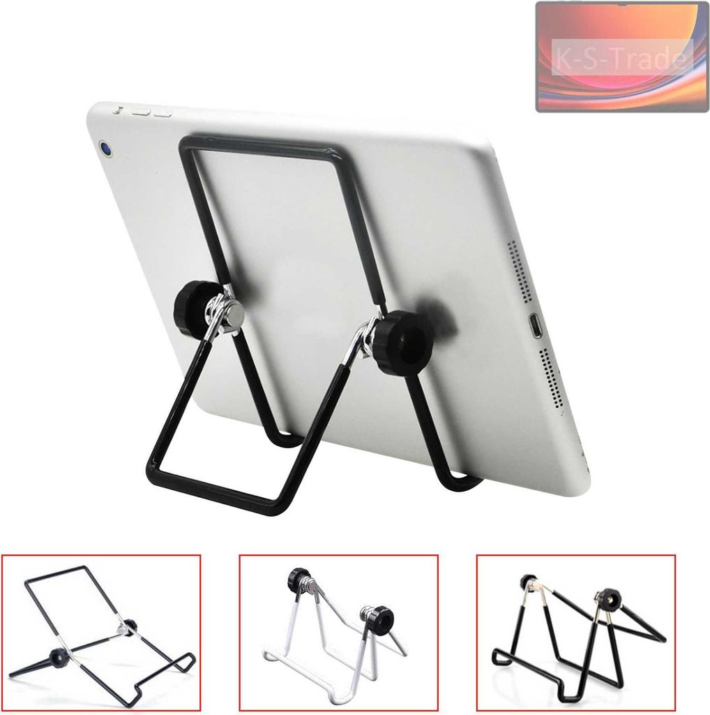 K-S-Trade Tablet-Ständer Tablet-Halterung Tablet-Aufsteller kompatibel mit Samsung Galaxy Tab S9 Ultra 5G faltbarer Tischständer Tablet Halterung