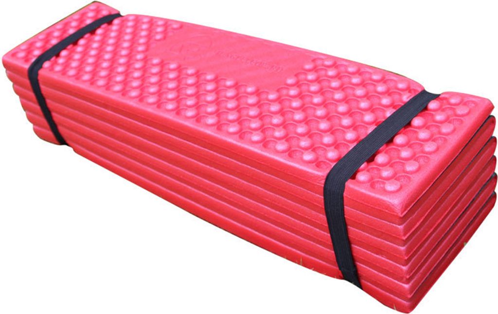 Im Freien wasserdichte Reise Rucksackreisen Camping Schlafen BBQ Pad Matratze Matte-Rot