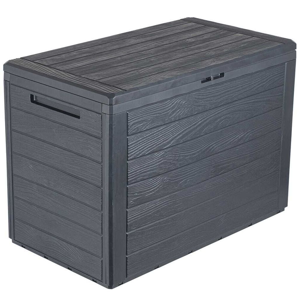 Gartenbox WOODEBOX Prosperplast MBWL190-S433 Anthrazit Produktbild 