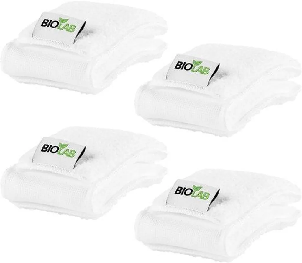 Nettoyeur de lamelles pour stores : Lot de 4 tampons de rechange lavables