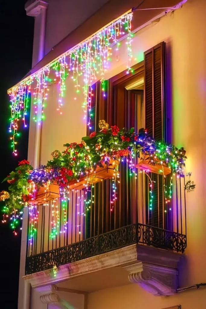 Solution Éclairage Grand Format Rideau LED 54m 1000 LED Multicolore - 8