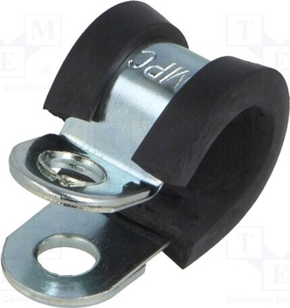 1x Schelle ØBündel: 10mm ØÖffn.Mont: 5,3mm W: 12mm W1 LKD11012 Schlauchschellen