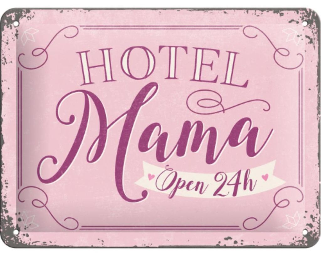 Metalowa Tabliczka 15X20 - Hotel Mama Zdjęcie produktu 