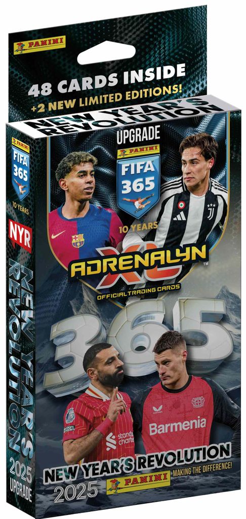 Panini football cards FIFA 365 Adrenalyn XL 2025 Upgrade Zdjęcie produktu 