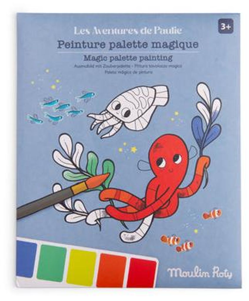 Vorgezeichnete Vorlagen für die Malerei 'Die Abenteuer von Paulie', Moulin Roty