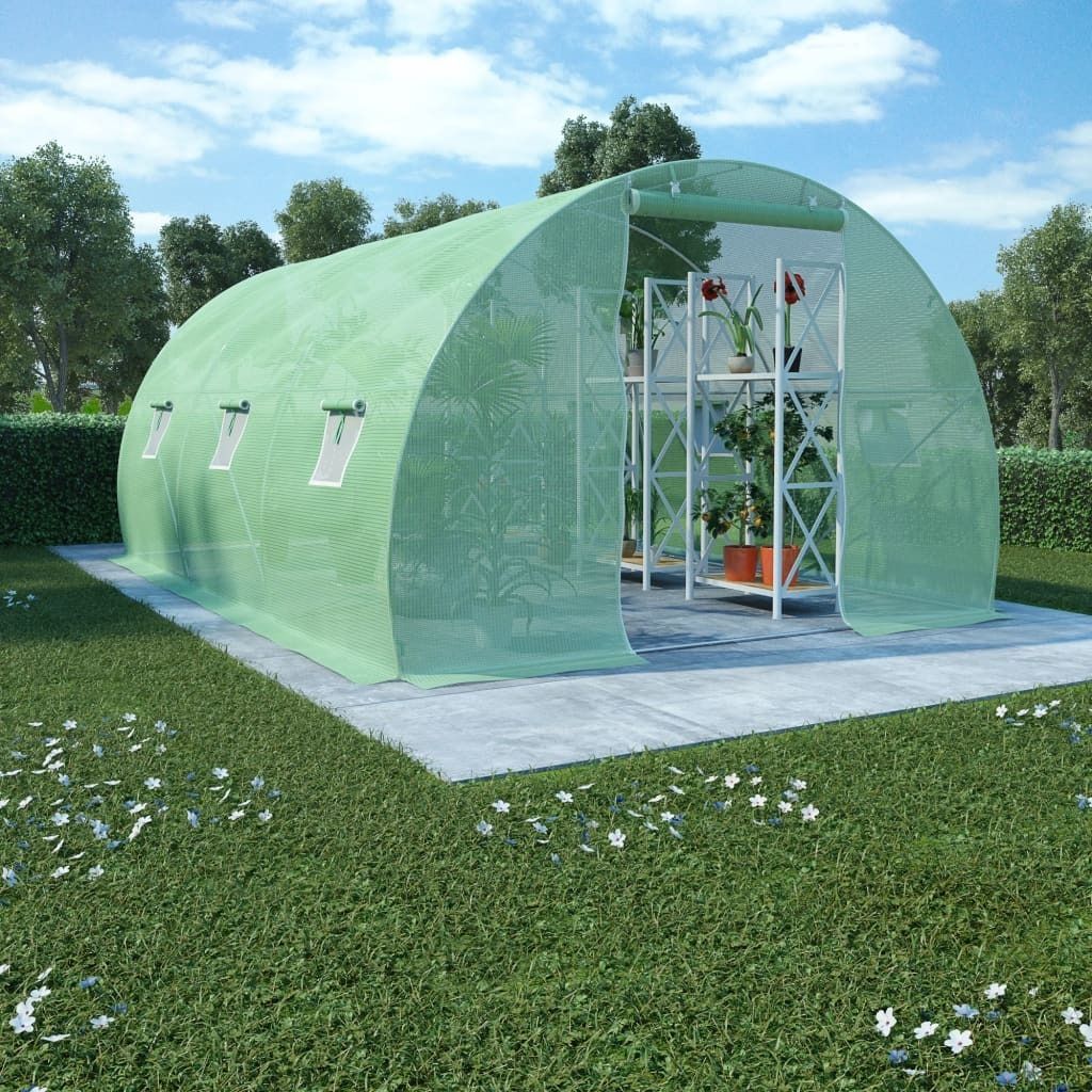 The Living Store Gewächshaus 13,5m² 450x300x200 cm Produktbild 
