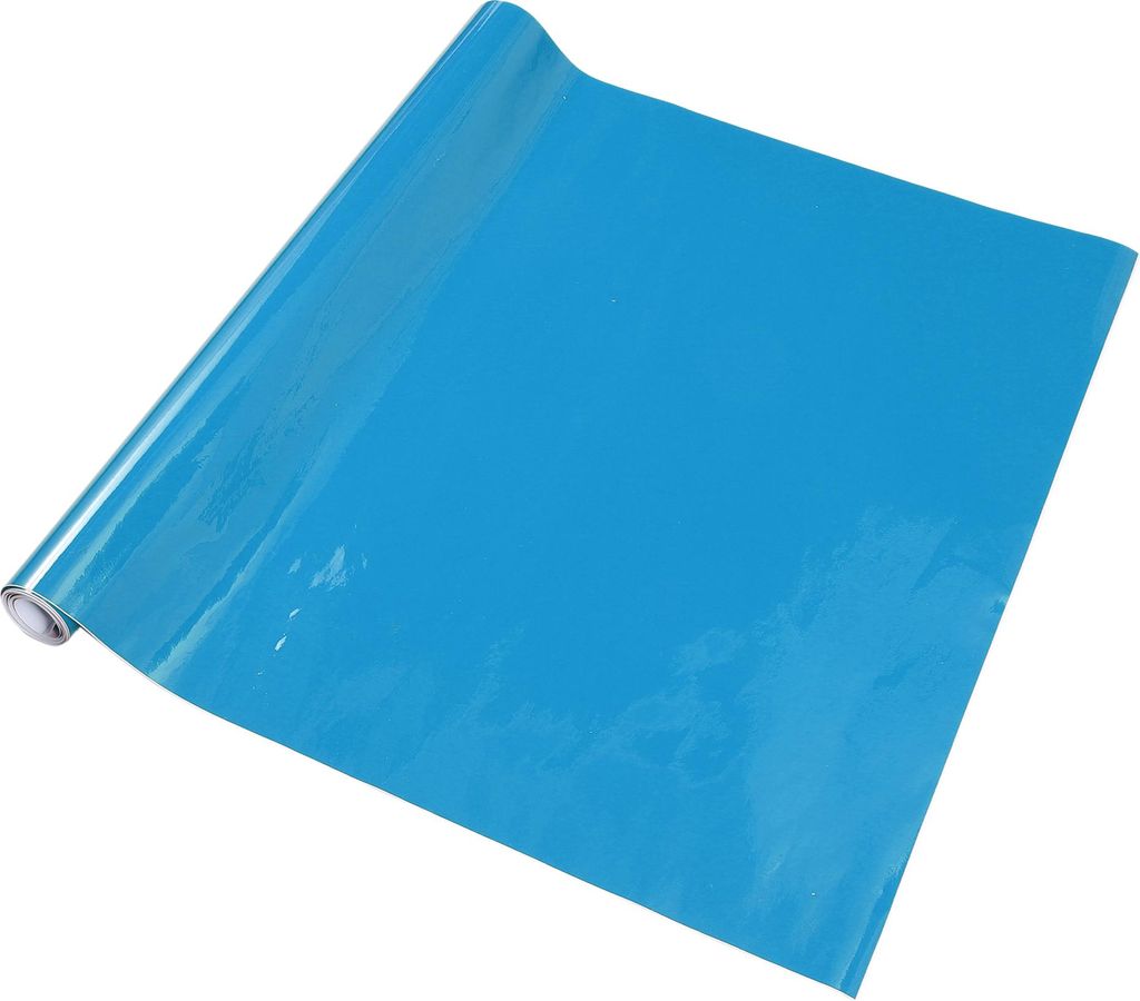 Autofolie Außen Innen Vinylfolie Abdeckung Auto Schutz PVC 1,6 ft x 59,06 Zoll 1 Stück Blau