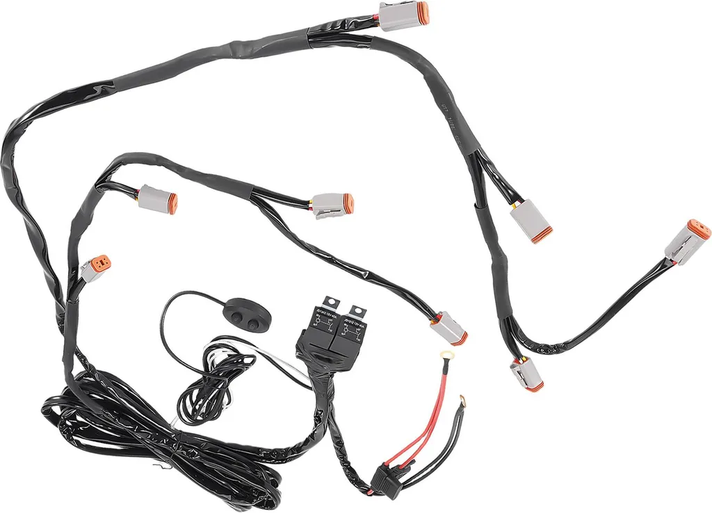 Faisceau LED 3,6m 14 AWG ultra résistant avec commande tactile 30A