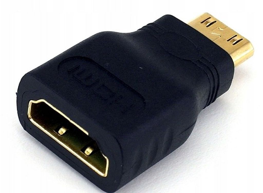 APT HD27 Adaptér Mini HDMI Gold Obrázok produktu 