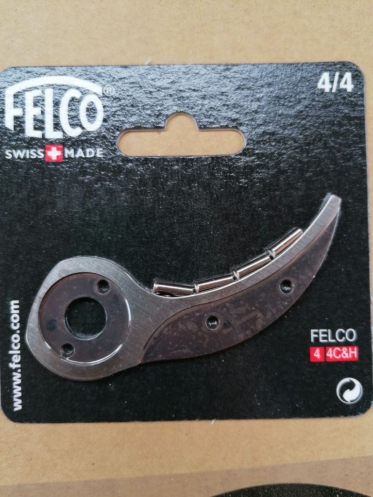 FELCO 4/4 Ersatz-Gegenklinge mit Nieten
