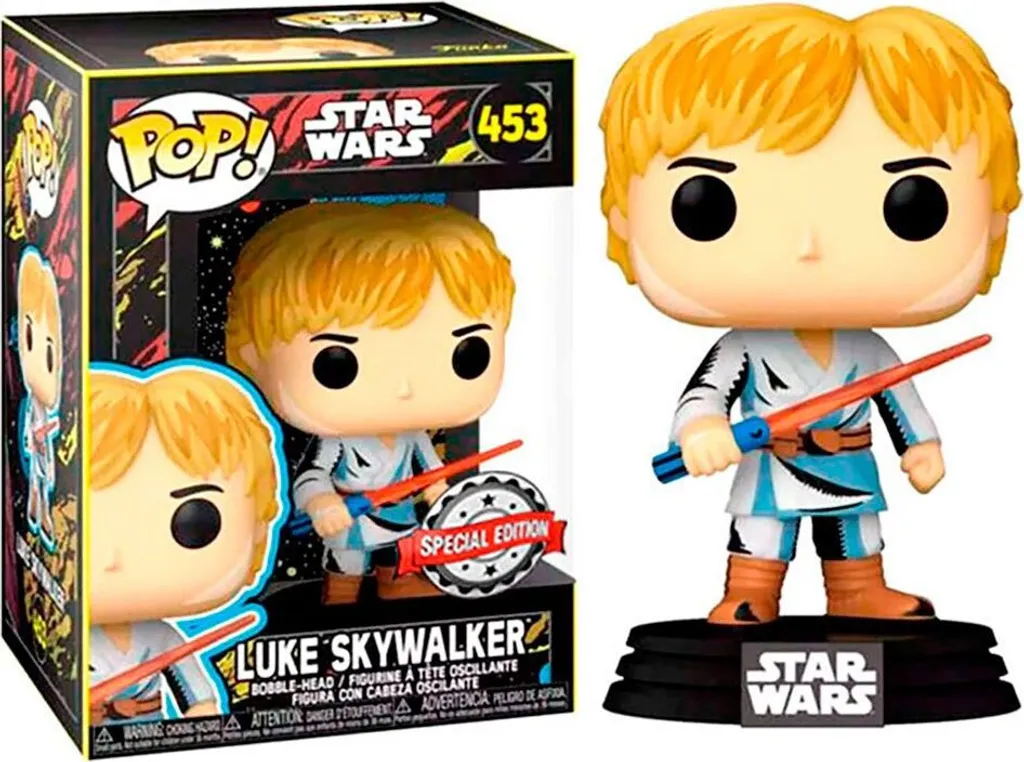 Décoration Star Wars Luke Skywalker 453 Funko Pop Special Edition Jedi - 6