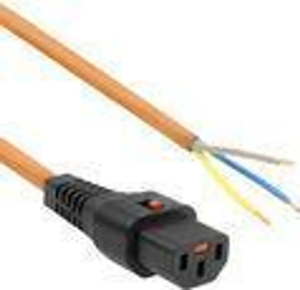 Cordon d'alimentation 3m avec connecteur C13 femelle type ACT noir