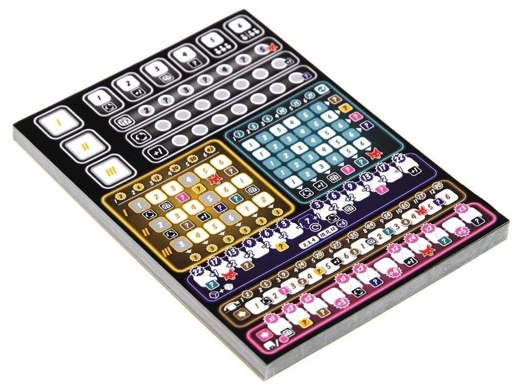 Schmidt Spiele 49401, Výsledková listina pre hru kocky, Obrázok produktu 