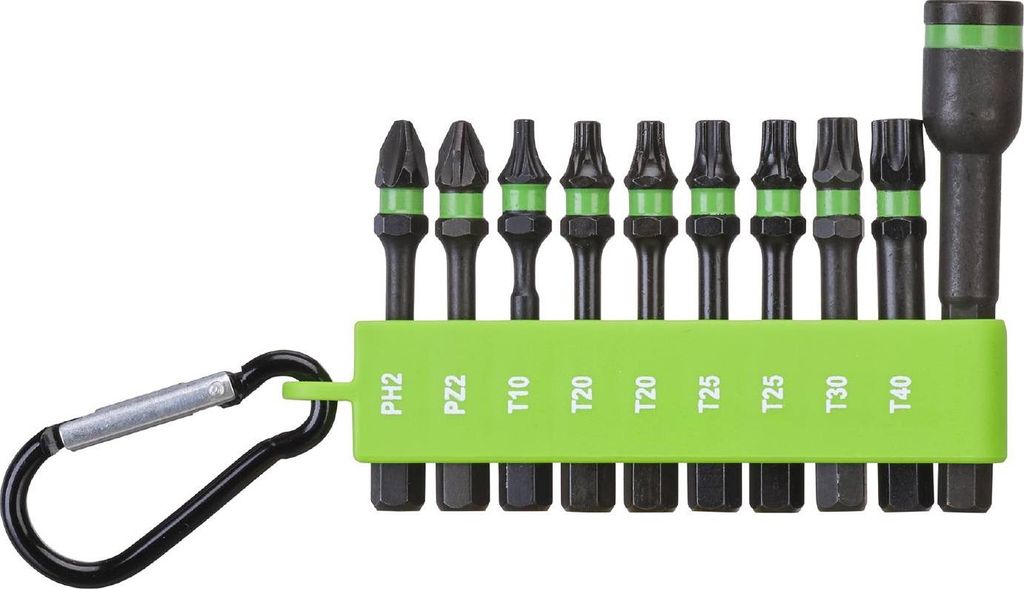 Luna Impact Bit Set 10-teilig