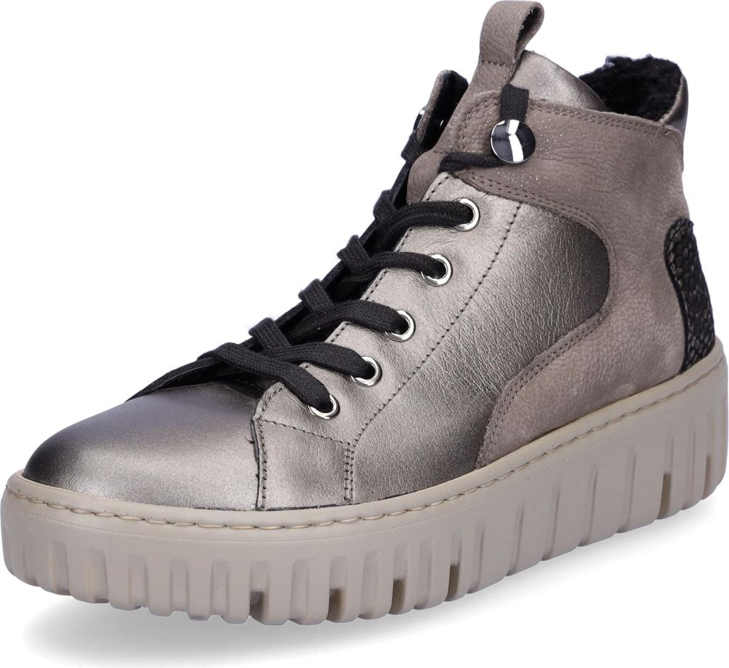 Waldläufer Damen Stiefelette Livia taupe metallic 6 Produktbild 