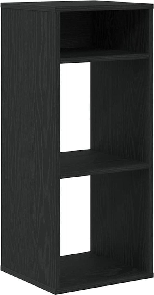 Bücherregal Schwarz 34x31x80 cm Holzwerkstoff