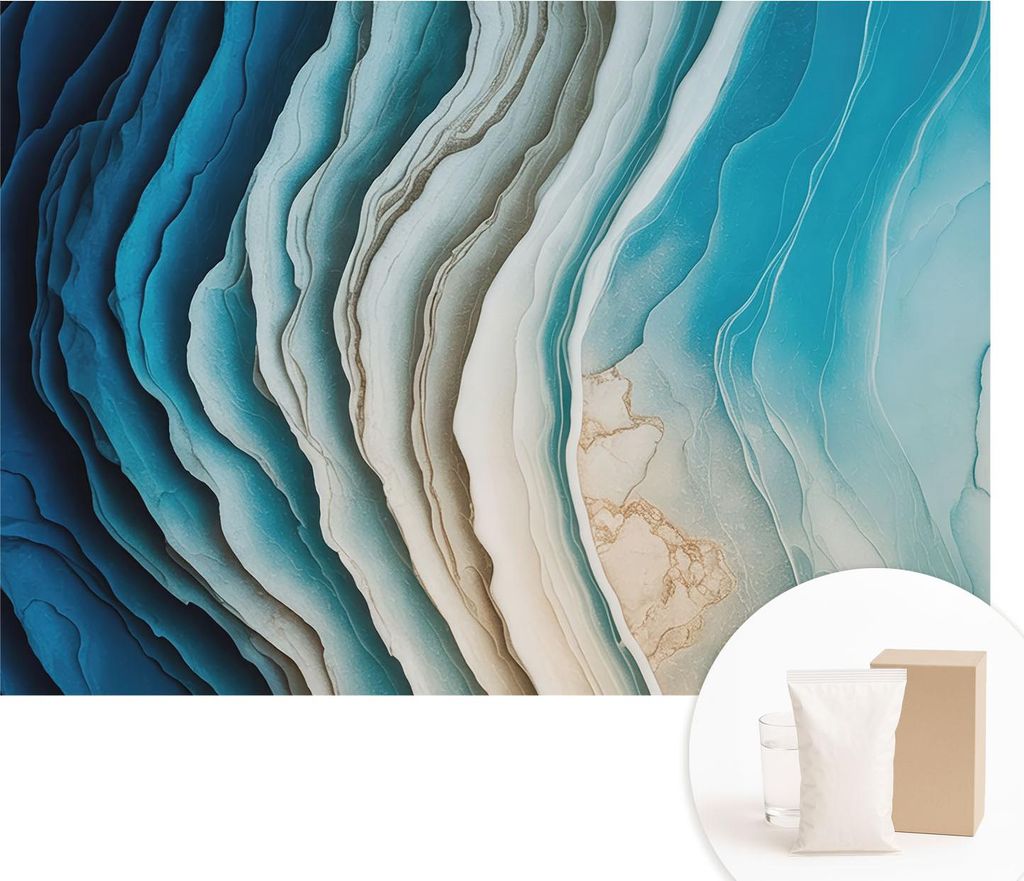 Fototapete - Wandbilder für Wohnzimmer - 312x219 cm - Dekorative Wandfolie - Modernes Design für Wanddekoration - Tapeten für Innenräume - Well...