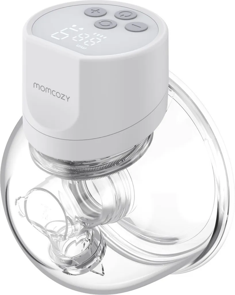 Tire-lait Momcozy S12 Pro avec Écran LED et Aspiration Hospitalière