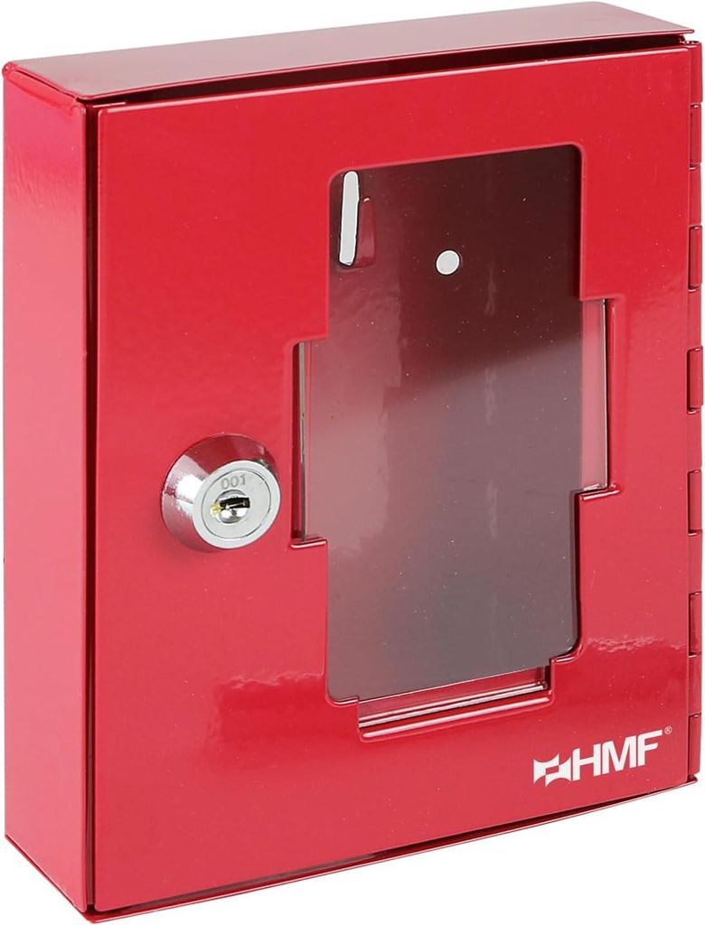 Schlüsselbox 15,0 x 12,0 x 4,0 cm RAL 3001 Signalrot