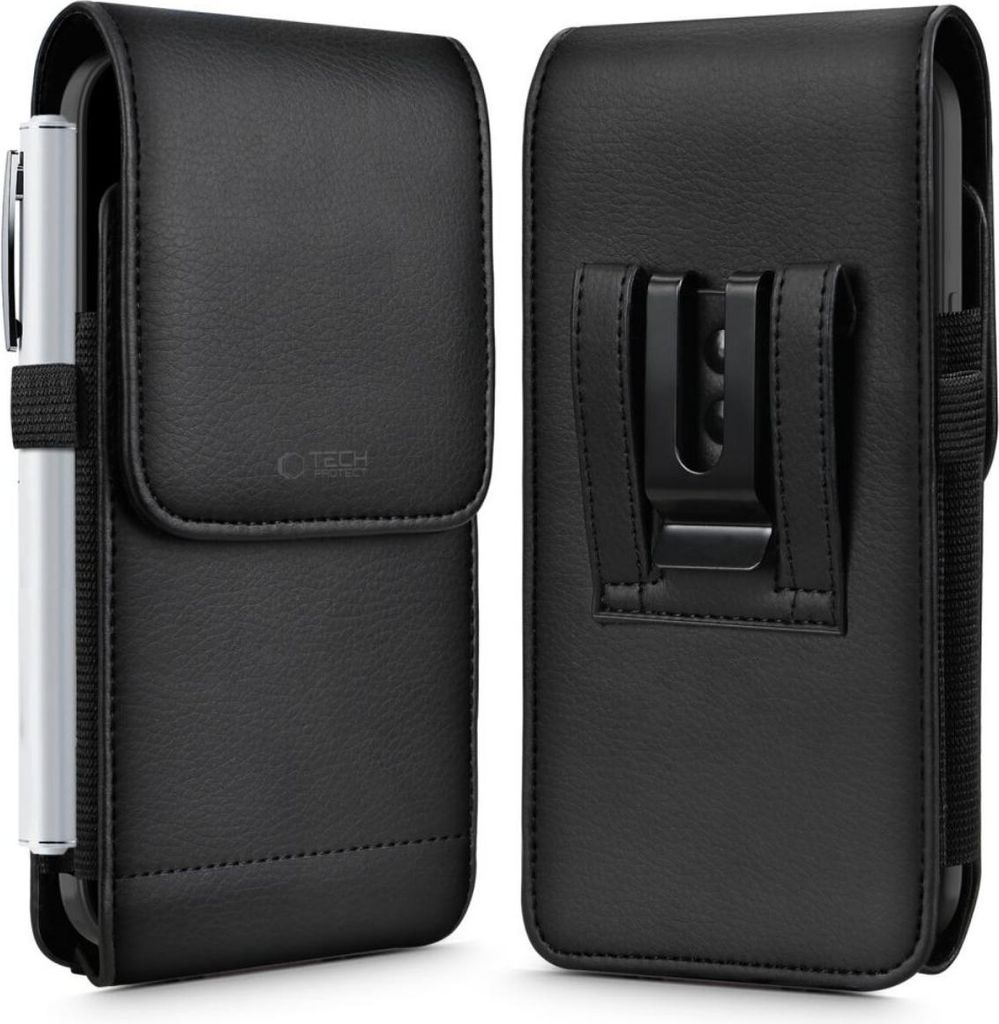 Tech-Protect SM75 Handyhülle für 5,8–6,8 Zoll Smartphones – Schwarz