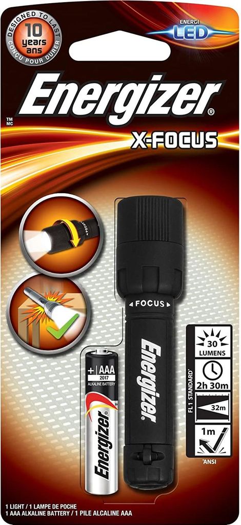 Torcia Enerizer X Focus con Batteria AAA inclusa Energizer Immagine del prodotto 