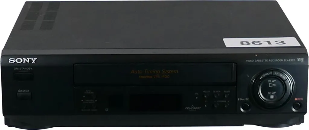 Lecteur Magnétoscope VHS Sony SLV-E220VP pour Cassettes Vidéo Anciennes