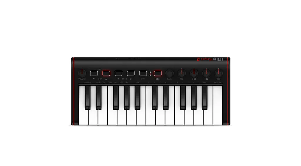 Clavier iRig Keys 2 Mini avec sortie casque : l'essentiel MIDI au format mini