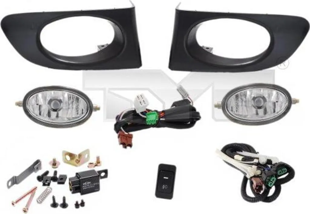Projecteurs antibrouillard avant pour Honda Jazz kit complet type OE