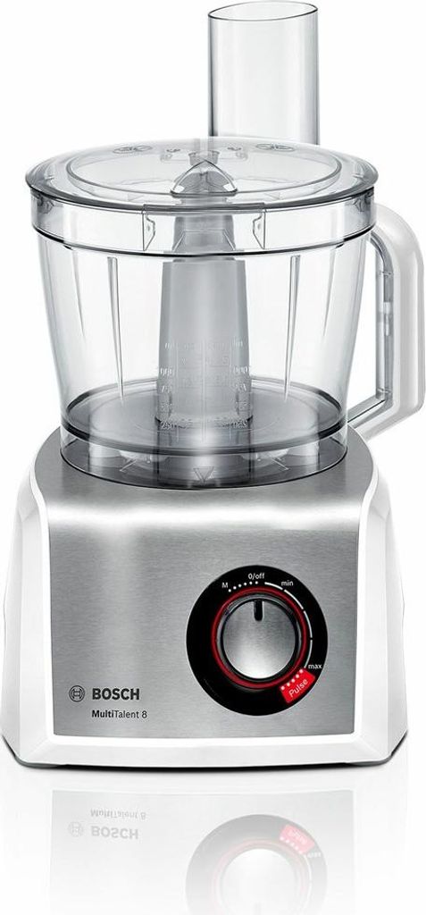 Bosch MC812S814, 3,9 l, Edelstahl, Weiß, Drehregler, CE, Produktbild 