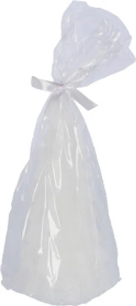 Bougeoir arbre blanc décoratif 10x10x20cm lot de 4 sans flamme chic