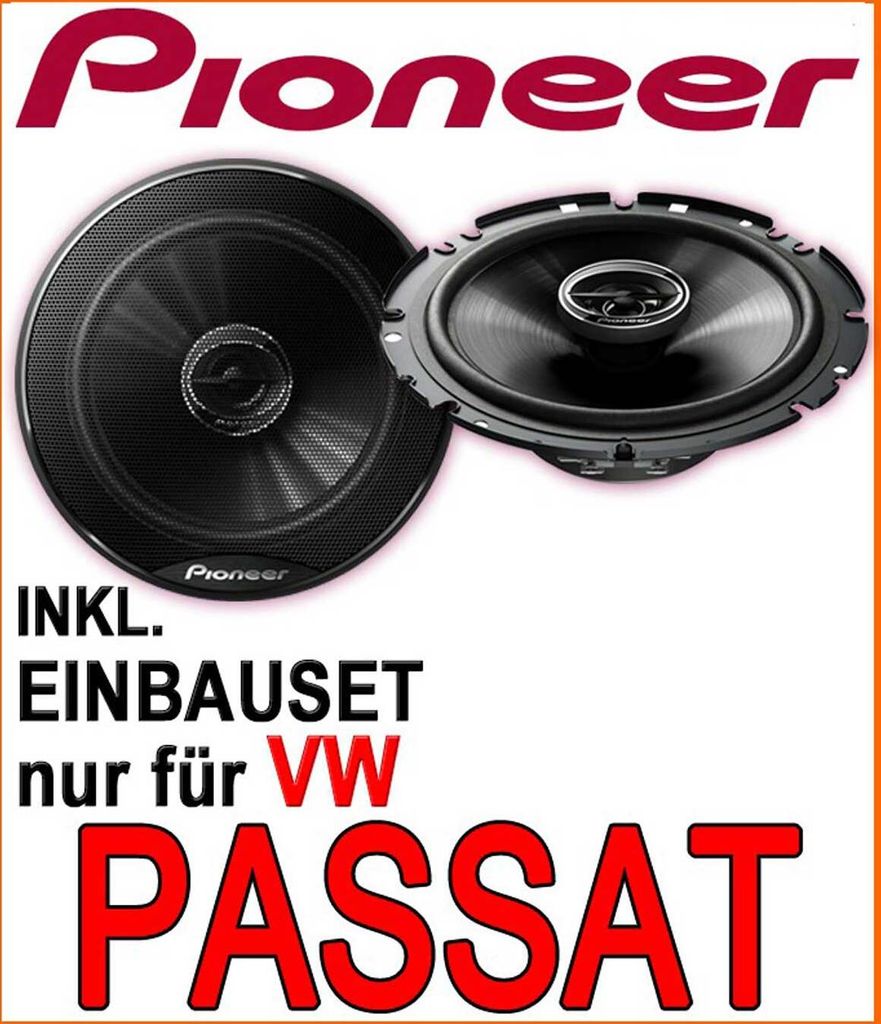 Pioneer TS-G1720F - 2-Wege 300 Watt Koax Lautsprecher - Produktbild 