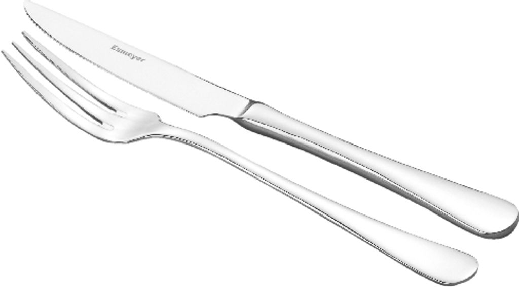 10x 12-tlg. Steakbesteck SYLVIA, Edelstahl 18/0 Besteck, Besteckset