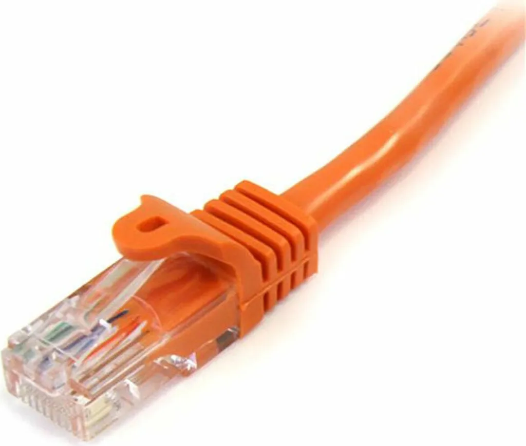Cavo Ethernet StarTech 1m Arancio Cat 5e UTP | Patch RJ45 Professionale - 3
